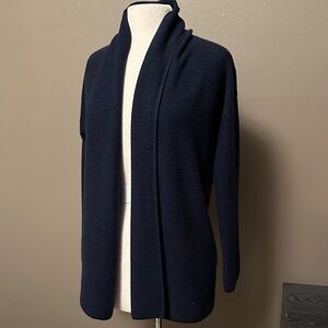 Nordstrom brand navy cashmere sweater